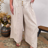 Tone It Down Wide Leg Pants