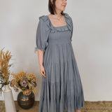 Simple Joy Tiered Midi Dress