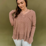 Montana Distressed Knit Top