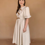 Elyse Linen Midi Dress