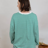 Classic Cool Striped Knit Top