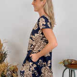 Karris Bubble Hem Mini Dress