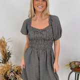 Gentry Gingham Mini Dress