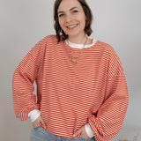 Classic Cool Striped Knit Top