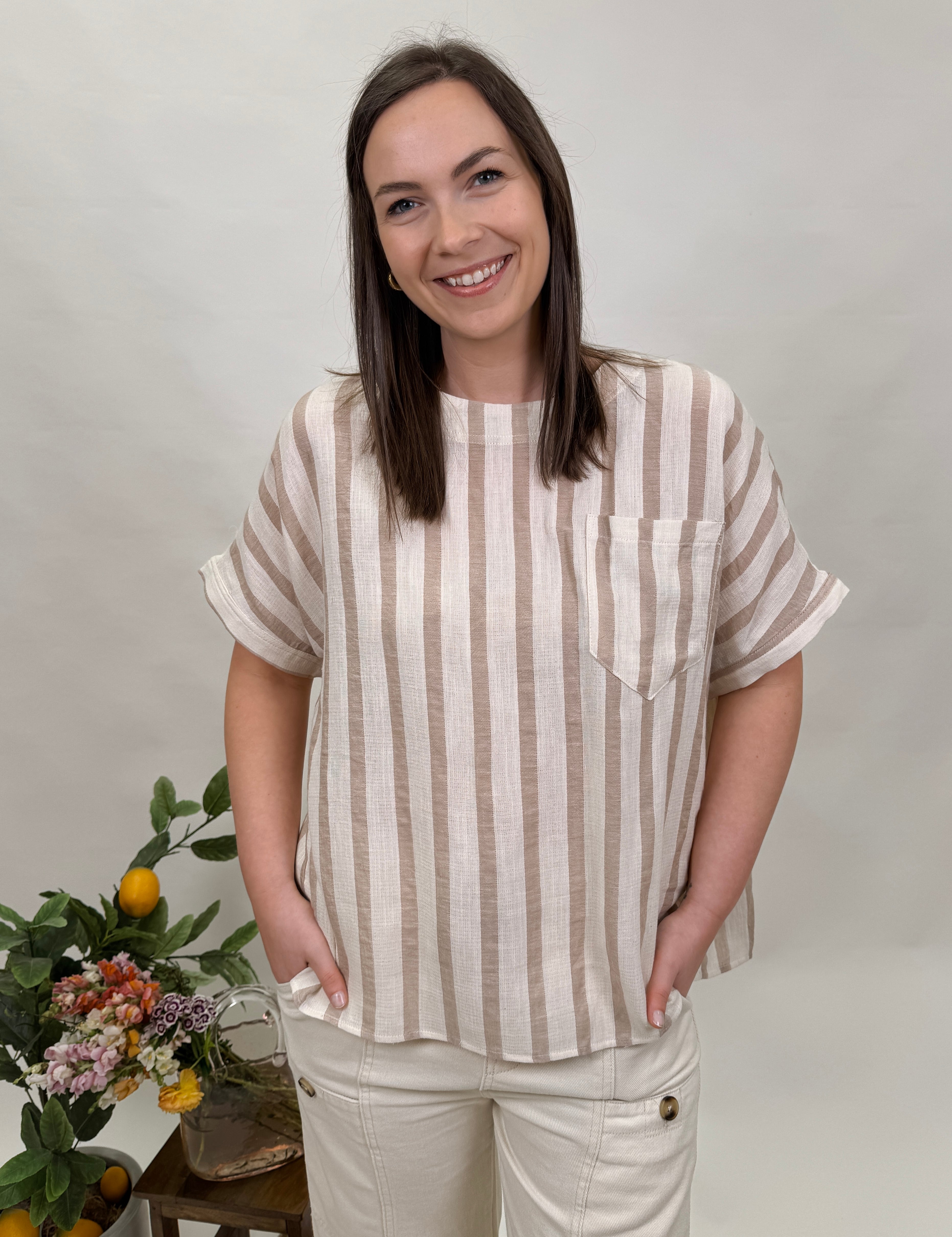 Slow It Down Striped Top