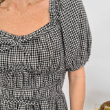 Gentry Gingham Mini Dress
