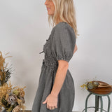 Gentry Gingham Mini Dress