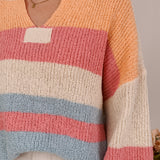 Lynette Striped Knit Top