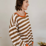Merry Moments Striped Knit Top