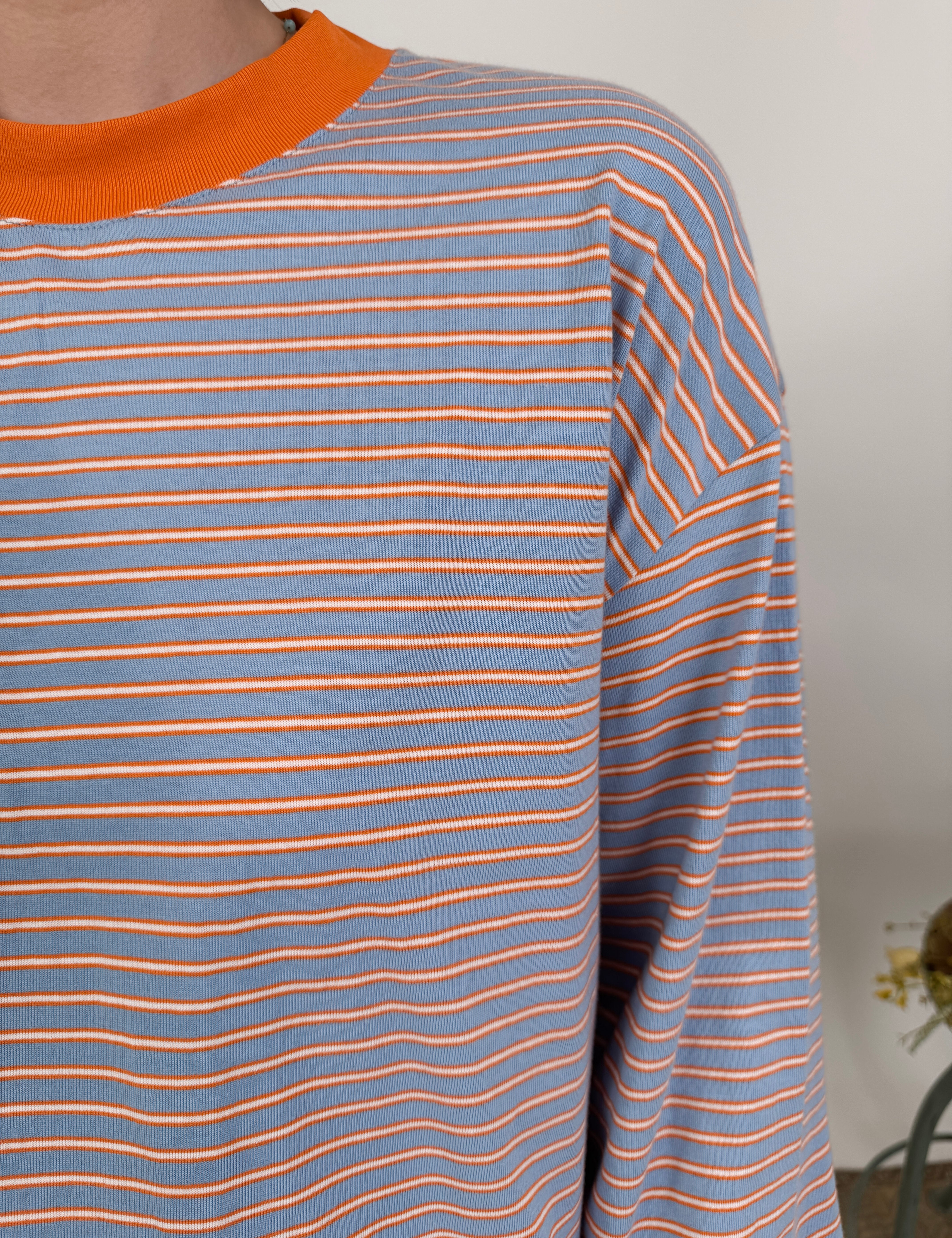 Everlyn Contrast Striped Top