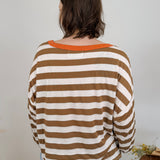 Merry Moments Striped Knit Top