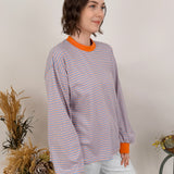 Everlyn Contrast Striped Top