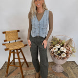 Taylor West Denim Vest
