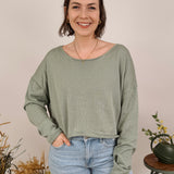 Keep Moving Long Sleeve Knit Top
