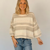 Locklyn Knit Sweater Top