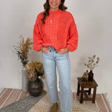 Marmalade Cable Knit Sweater