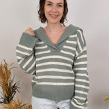 Skylah Striped Sweater