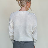 Rainey Ribbon Crew Neck Sweater