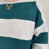 Dream Big Striped Sweater