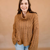 Safari Cable Knit Sweater