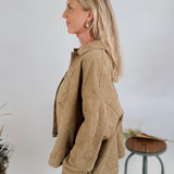 At Golden Hour Suede Jacket