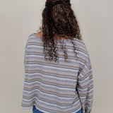 All That Striped Oversized Top