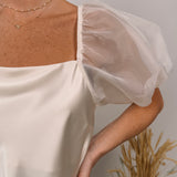 Nellie Satin Mini Dress