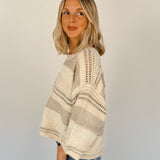 Locklyn Knit Sweater Top