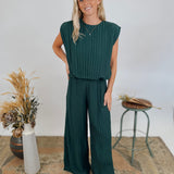 Shannon Pleated Top & Pant Set