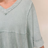 Collyns Mineral Washed Knit Top