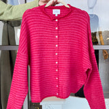 Heartstrings Tugged Striped Cardigan