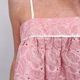 Another Day Scalloped Hem Blouse