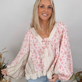 Presley Patchwork Patterns Top