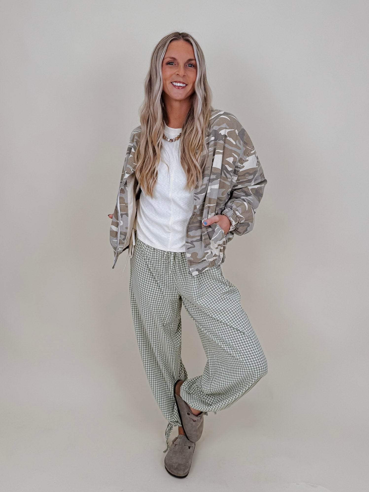 Simple Day Ruched Side Tie Blouse in ivory slub knit with cap sleeves and side ties — Paper Doll