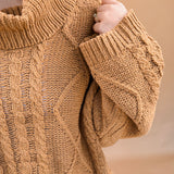 Safari Cable Knit Sweater