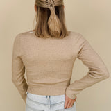 Ashville Stitch Bow Knit Top