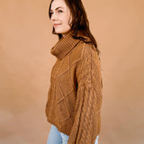 Safari Cable Knit Sweater