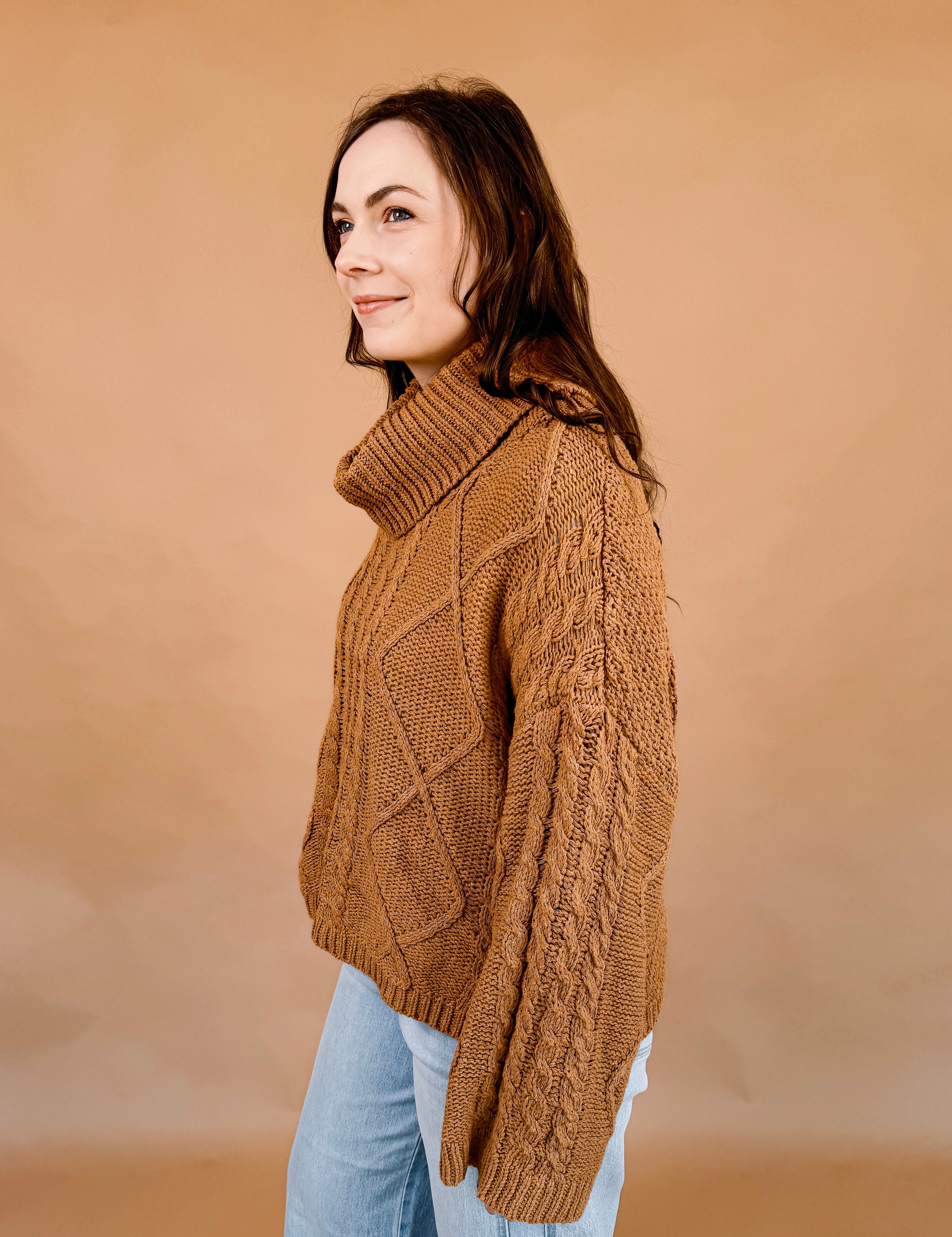 Safari Cable Knit Sweater