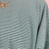 Adalee Soft Striped Oversized Top