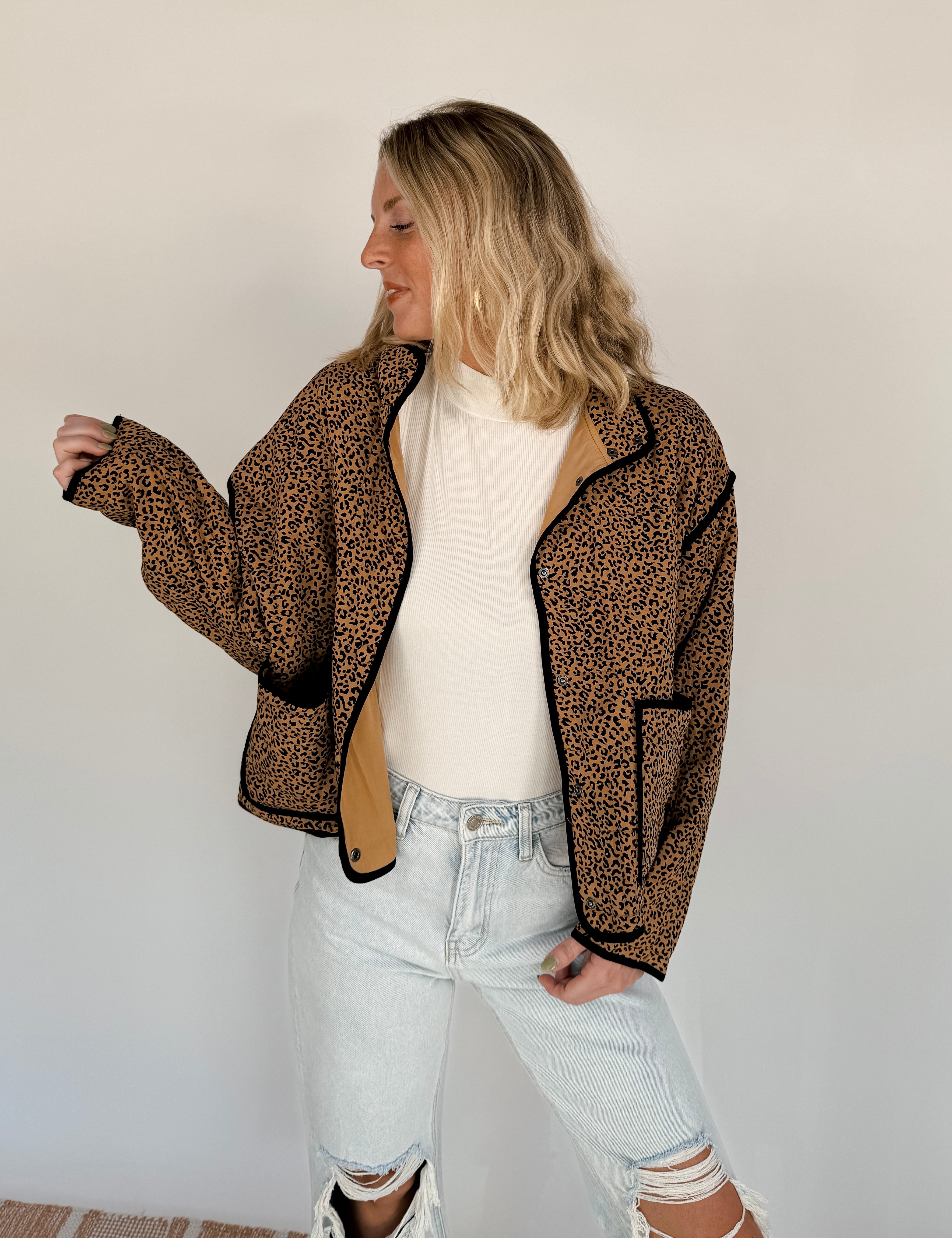 Francesca Collared Quilt Jacket