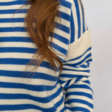 Scarlett Striped Knit Sweater