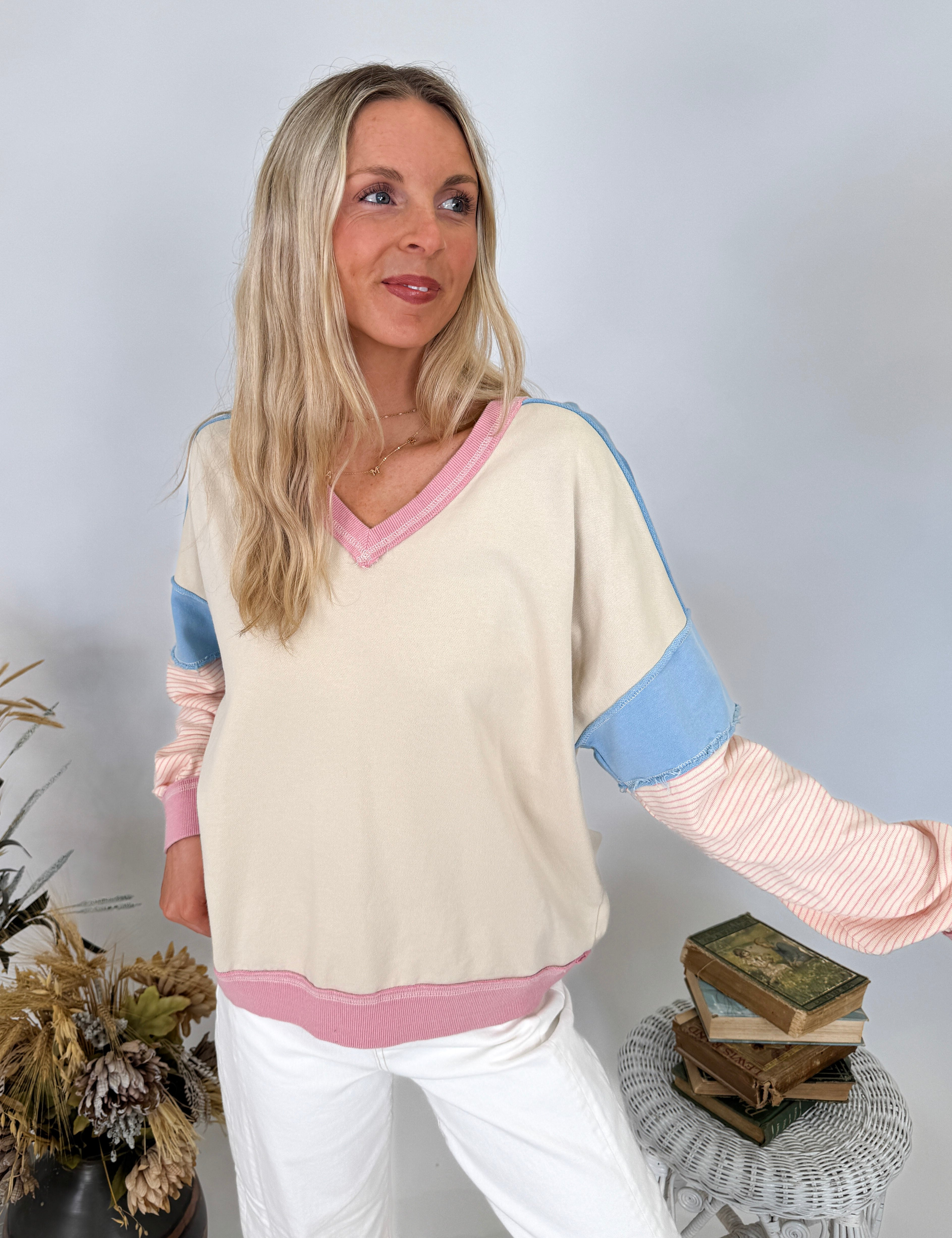Greta Mineral Wash Sweatshirt