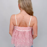 Another Day Scalloped Hem Blouse