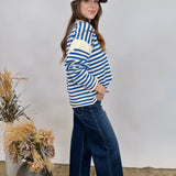 Scarlett Striped Knit Sweater