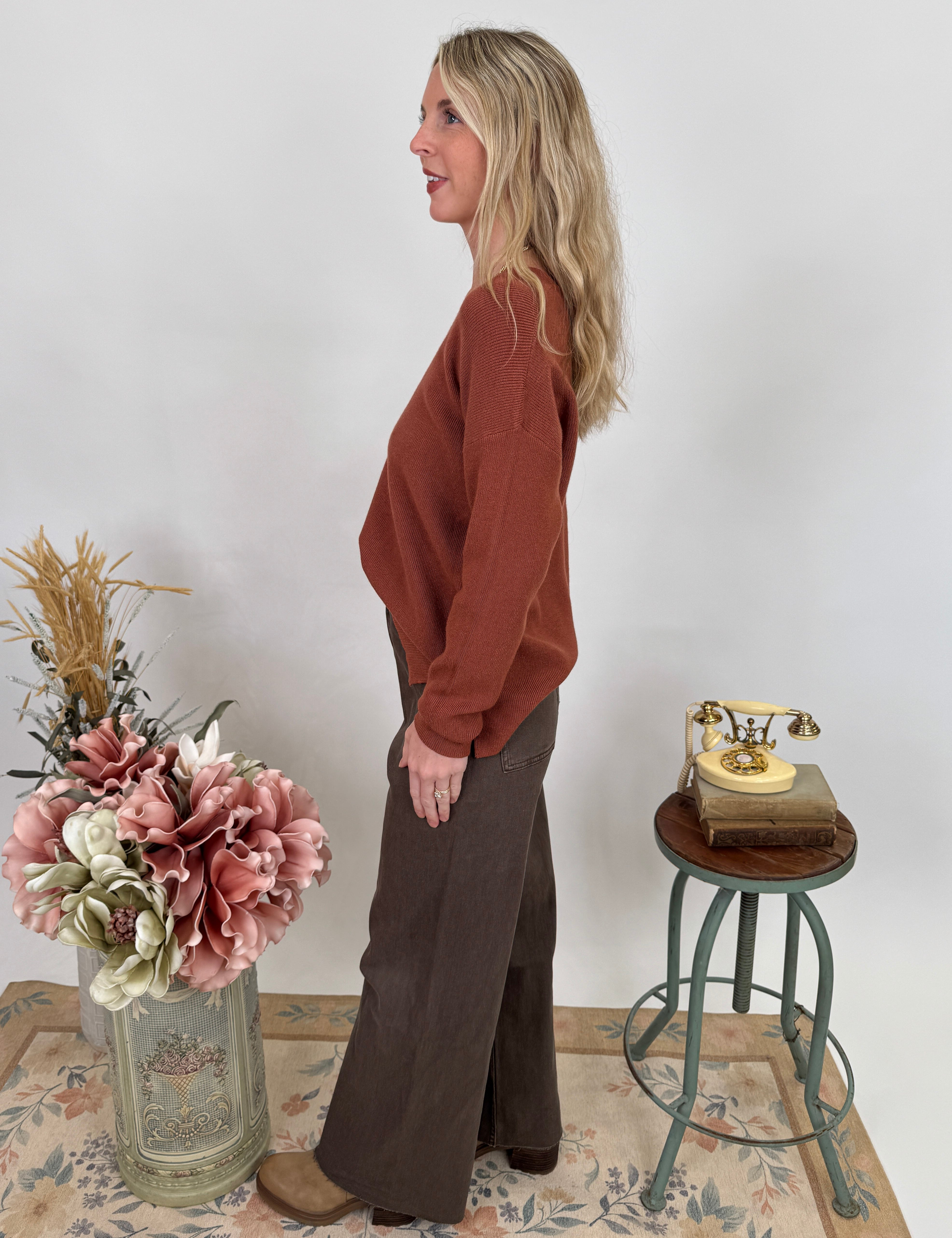 Alicia V-Neck Sweater