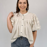 Florence Striped Blouse