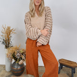 Espresso Yourself Striped Top