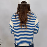 Scarlett Striped Knit Sweater