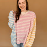 Cleo Color Block Sweater