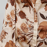 An Autumn Mood Floral Blouse